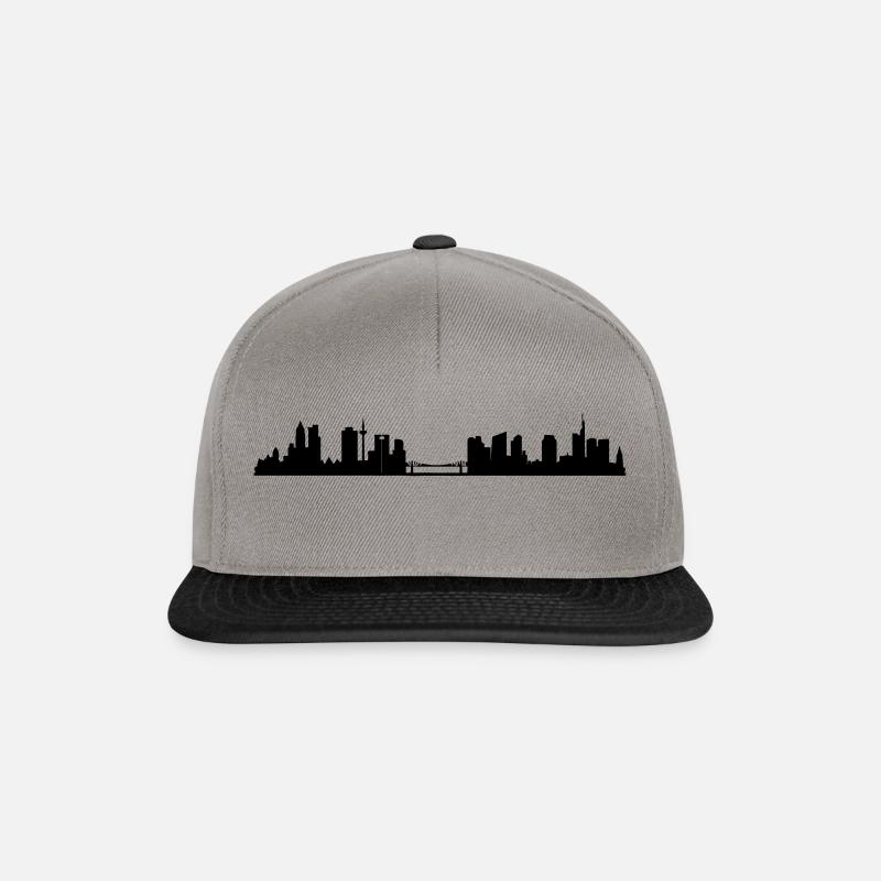Frankfurt - Snapback Cap - Graphit/Schwarz