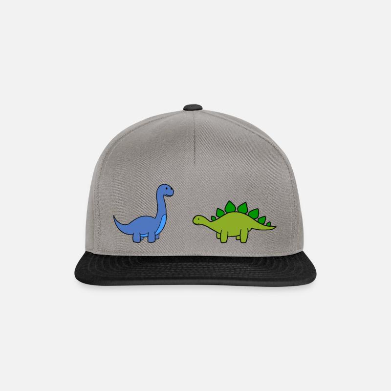 Stego et Pronto - Casquette snapback - gris graphite/noir