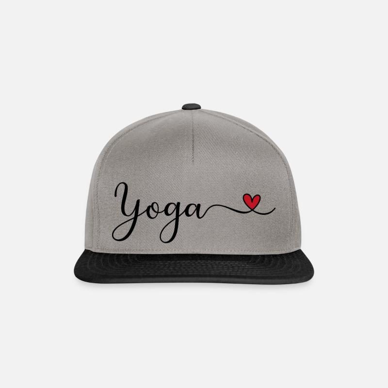 Yoga - Snapback Cap - Graphit/Schwarz