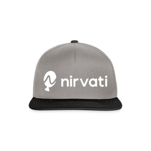 Nirvati Logo (white) - Snapback Cap