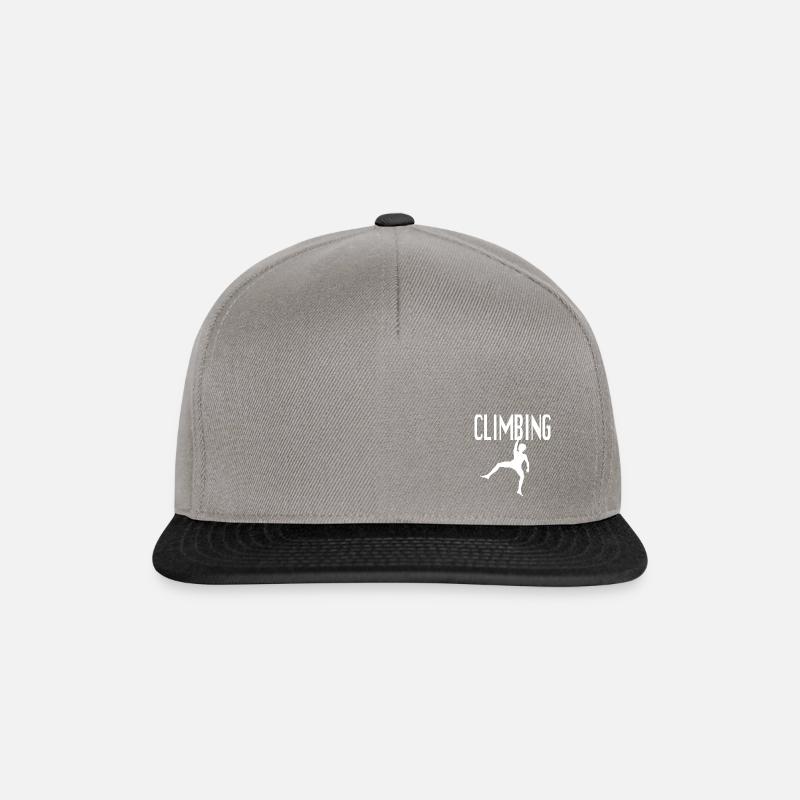 Tshirt und Accessoires Climbing - Wolfgang Güllich - Snapback Cap - Graphit/Schwarz