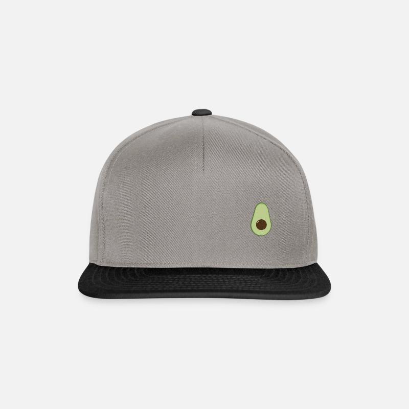 avocado - Snapback Cap - graphite/black