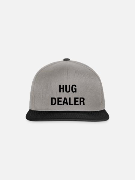 Hug Dealer - Snapback Cap - Graphit/Schwarz