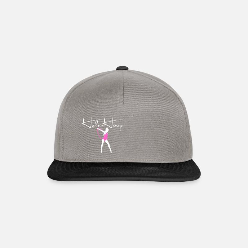 Hula-Hoop Rosa - Snapback Cap - Graphit/Schwarz