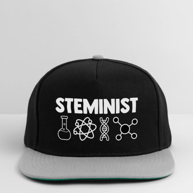 Steminist Software Developer Coder Nerd Conmputer Snapback Cap