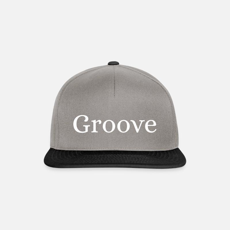 Sillon - Casquette snapback - gris graphite/noir