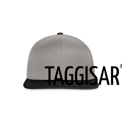 Taggisar Logo Black - Snapbackkeps
