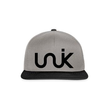 Original UNIK Black - Snapback Cap - graphite/black - Front
