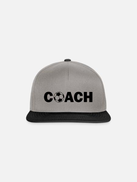 Coach - Snapback Cap - Graphit/Schwarz