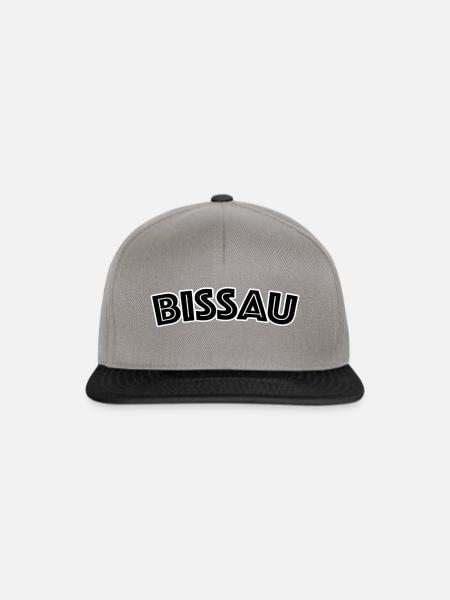 Bissau - Snapback Cap - Graphit/Schwarz
