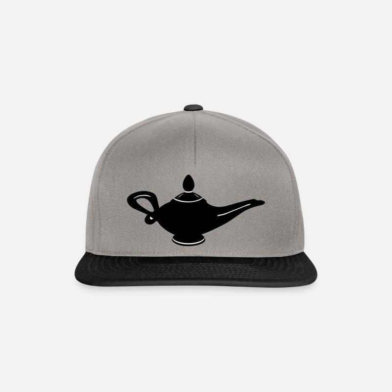 Magic lamp - Snapback Cap - graphite/black
