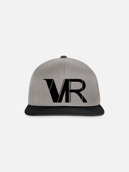 Vr - Snapback Cap - Graphit/Schwarz