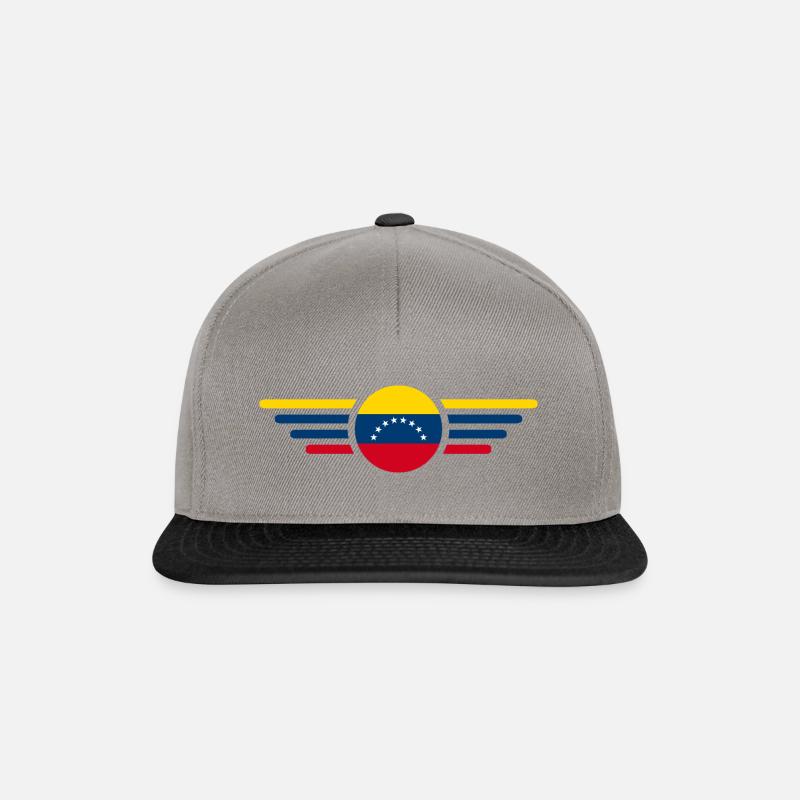 Venezuela - Casquette snapback - gris graphite/noir
