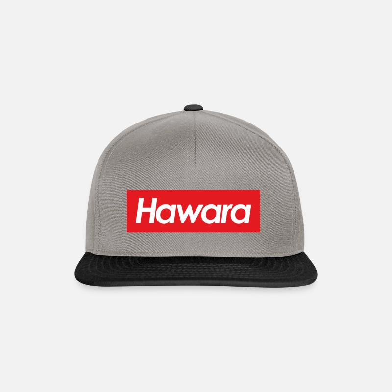 Hawara Haberer Dialekt bayrisch österreichisch - Snapback Cap - Graphit/Schwarz