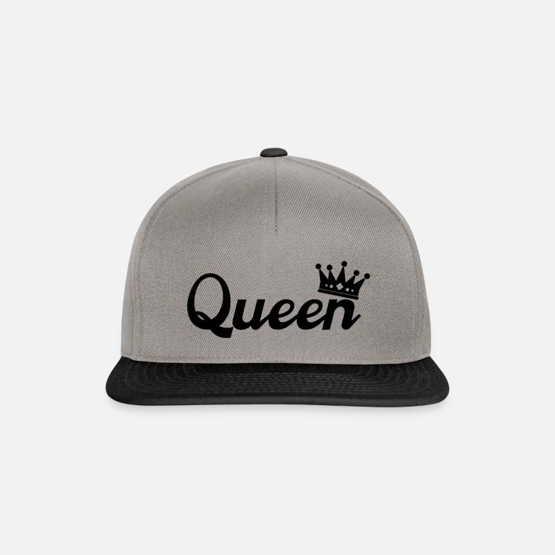 Queen - Snapback Cap - Graphit/Schwarz