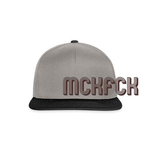 MCKFCK Logo - Snapback Cap