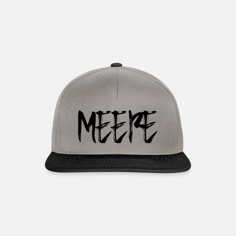 Meere - Snapback Cap - Graphit/Schwarz