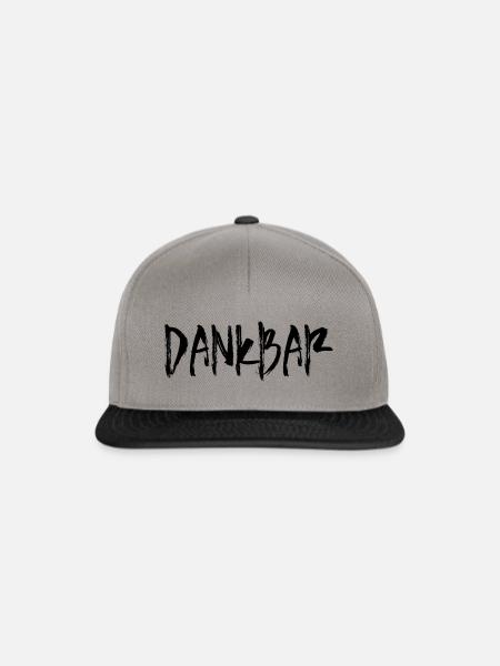 Dankbar - Snapback Cap - Graphit/Schwarz