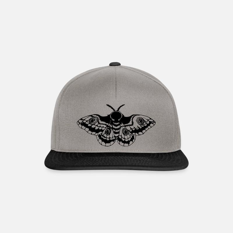 Kleine Motte - Snapback Cap - Graphit/Schwarz