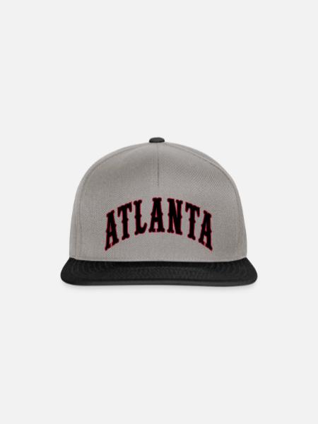 Atlanta - Snapback Cap - Graphit/Schwarz
