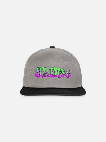 Slime - Snapback Cap - Graphit/Schwarz