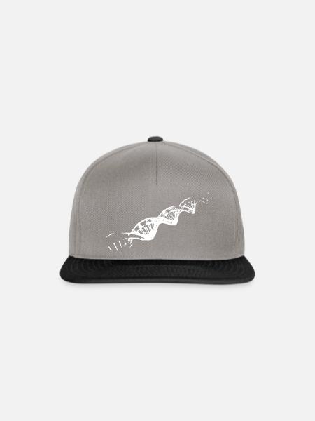 DNA - Snapback Cap - Graphit/Schwarz