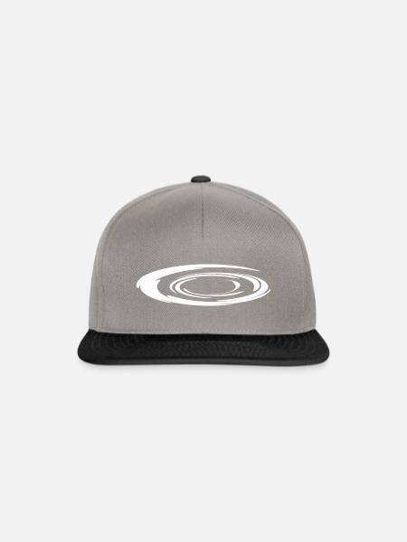 Auge des Sturms - Snapback Cap - Graphit/Schwarz
