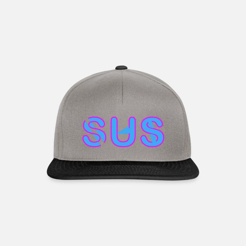 Sus - Youth Word - Snapback Cap - graphite/black