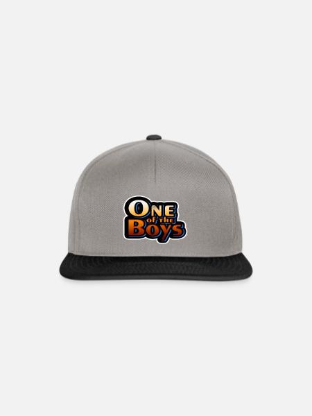 Einer der Jungs - Snapback Cap - Graphit/Schwarz