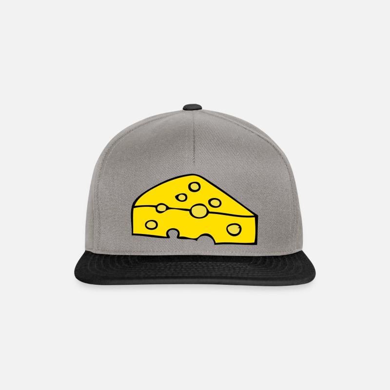 fromage - Casquette snapback - gris graphite/noir