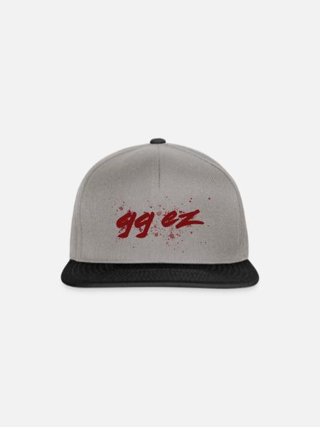 gg ez - Snapback Cap - Graphit/Schwarz
