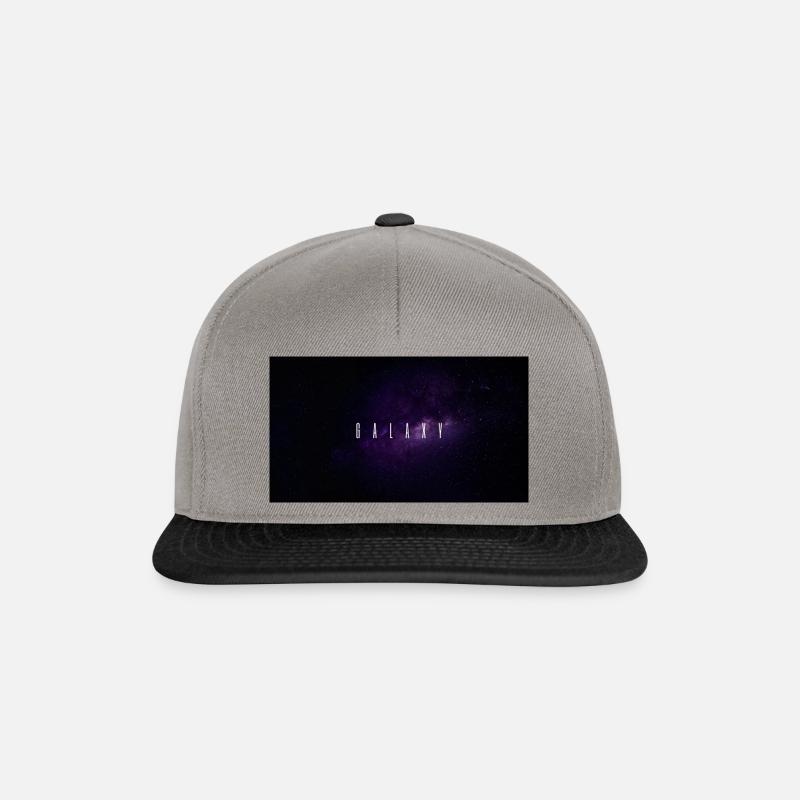 Galaxy - Snapback Cap - Graphit/Schwarz