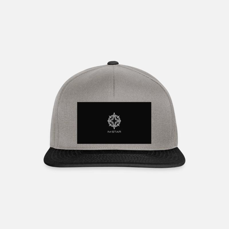I"m Star - Snapback Cap - Graphit/Schwarz