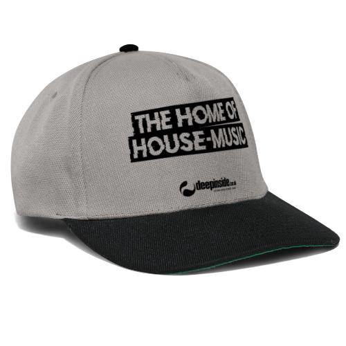 The home of House-Music since 2005 black - Snapback Cap