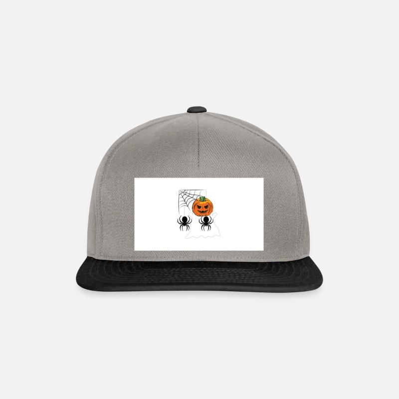 Helloween Design - Snapback Cap - Graphit/Schwarz