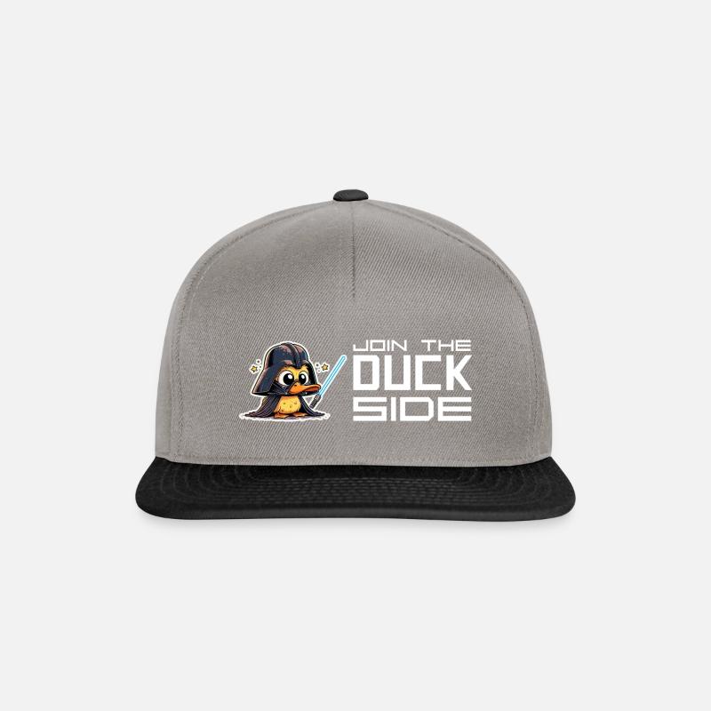 Join The Duck Side - Snapback Cap - Graphit/Schwarz
