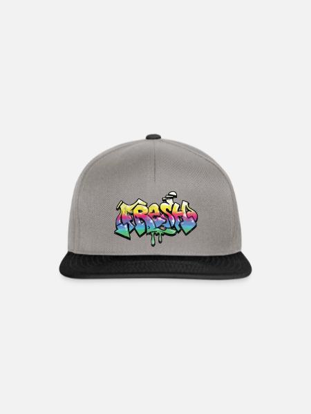 Fresh - Snapback Cap - Graphit/Schwarz