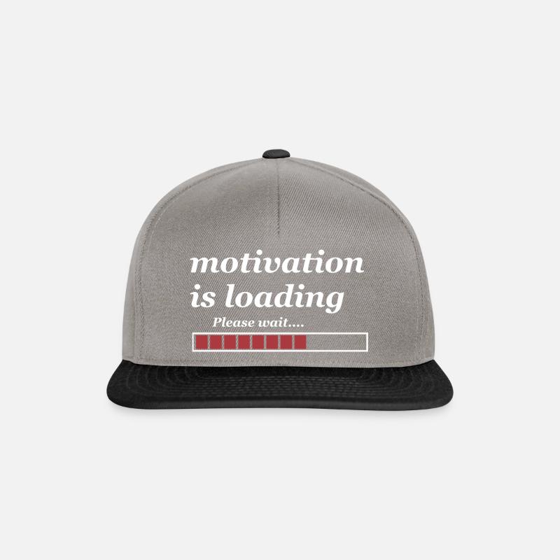 Motivation - Snapback Cap - graphite/black
