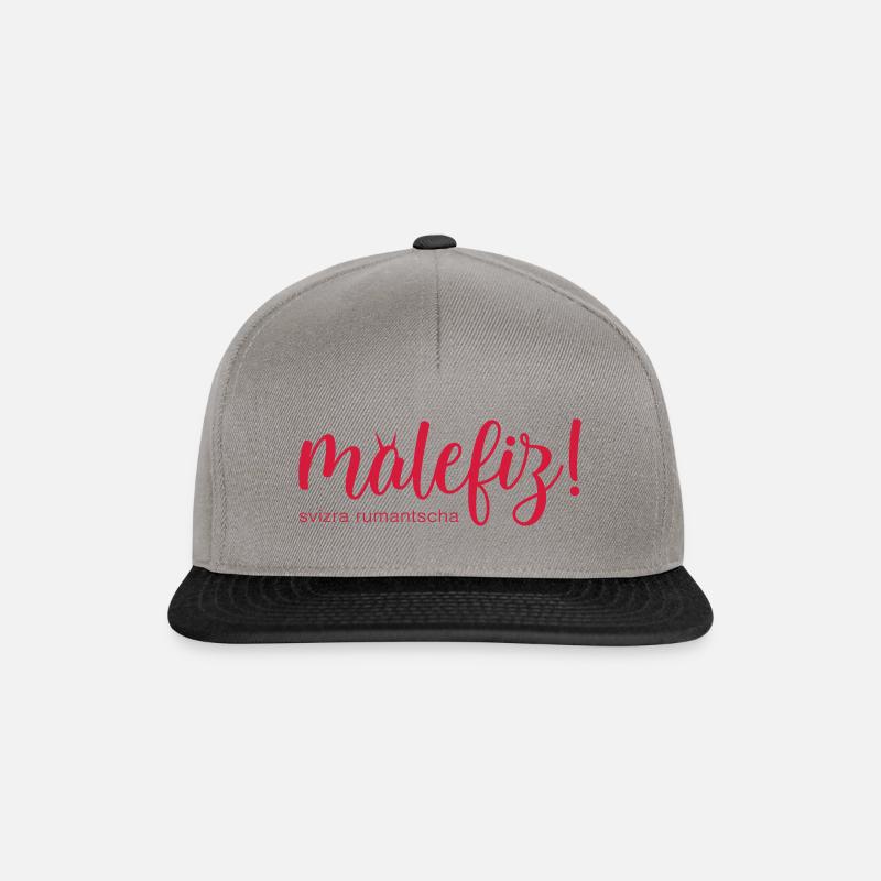 malefiz - Schlimmer Finger - Snapback Cap - Graphit/Schwarz