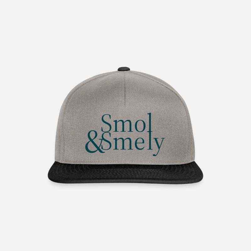 KOR 1 - Casquette snapback - gris graphite/noir
