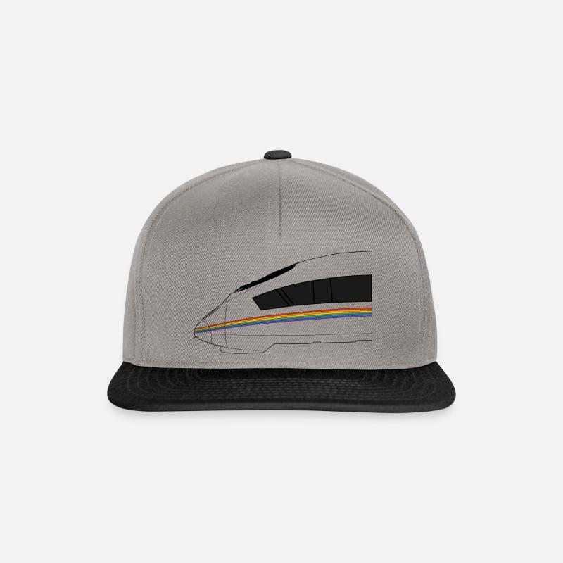 ICE3 pride - Snapback Cap - Graphit/Schwarz