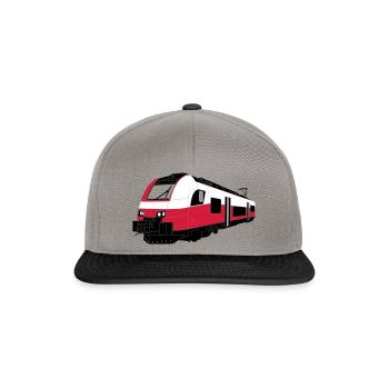 S-Bahn Österreich - Snapback Cap - Graphit/Schwarz - Vorne