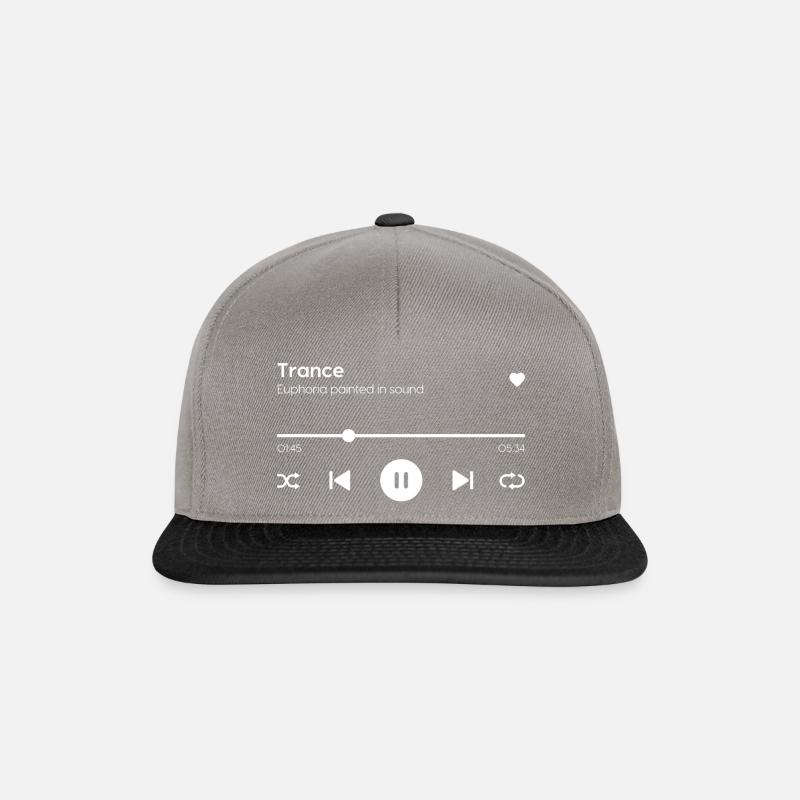 Trance - Snapback Cap - Graphit/Schwarz