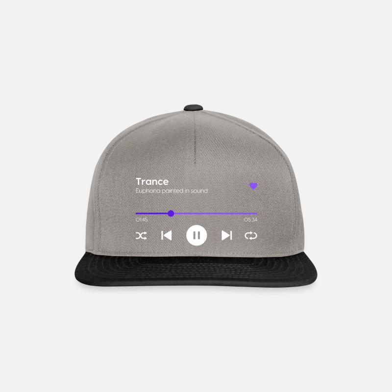 Trance - Snapback Cap - graphite/black