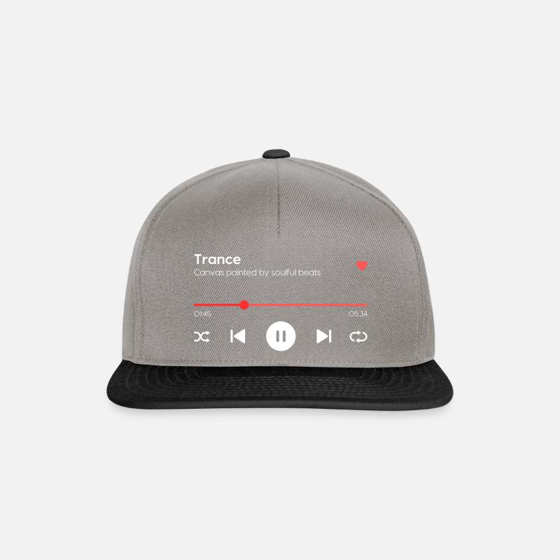 Trance - Snapback Cap - Graphit/Schwarz