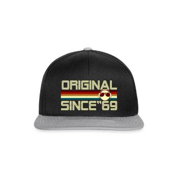 Seit 69 - Snapback Cap - Schwarz/Grau - Vorne