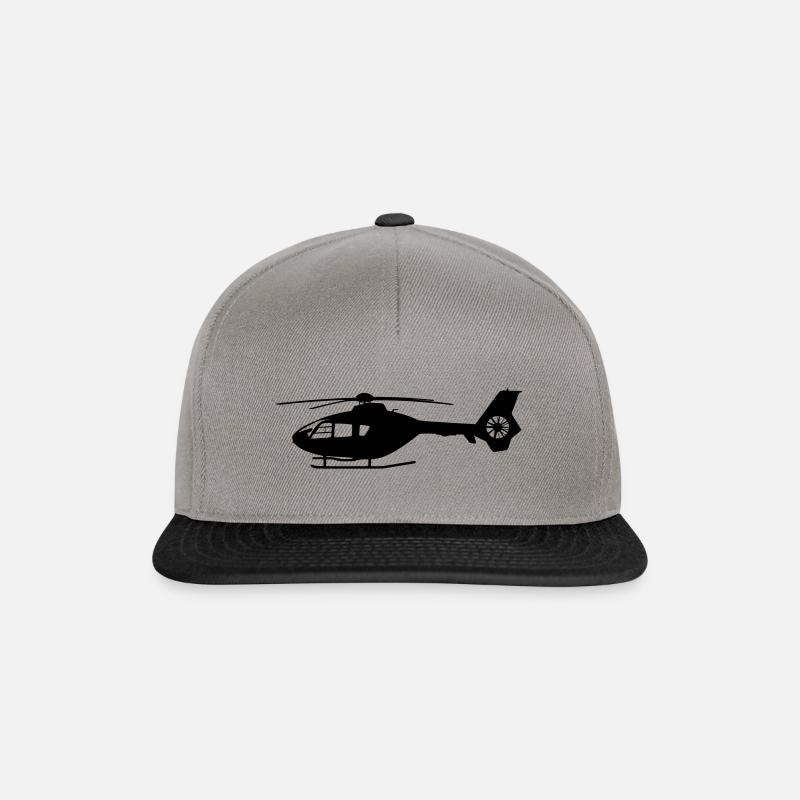 Profil 135 - Snapback Cap - Graphit/Schwarz