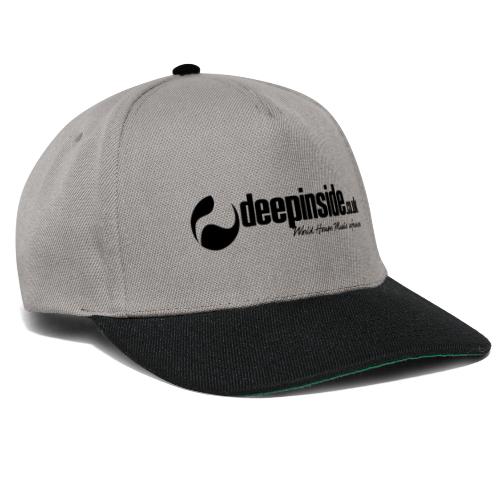 DEEPINSIDE World Reference logo black - Snapback Cap