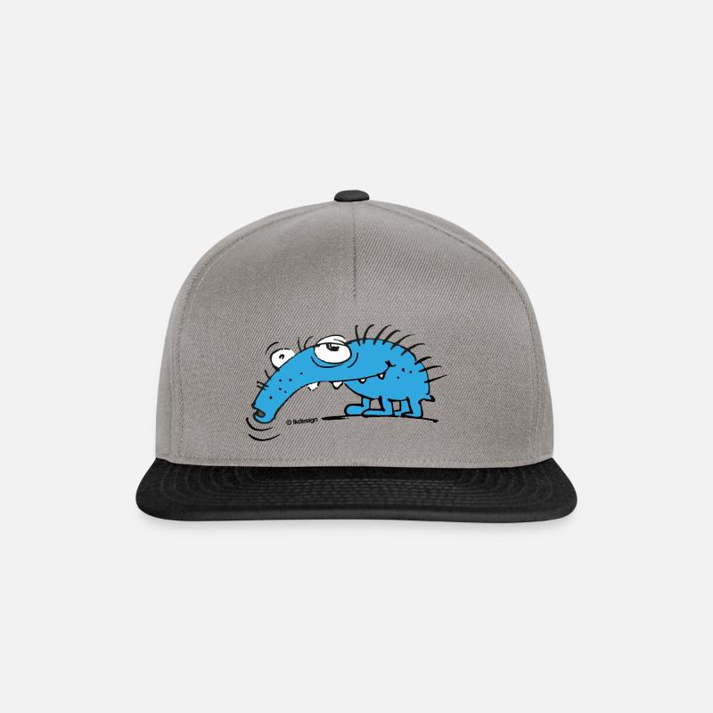 charançon - Casquette snapback - gris graphite/noir