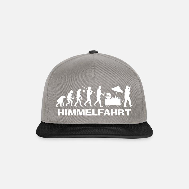 männertag evolution - Snapback Cap - Graphit/Schwarz